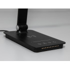 Настільна лампа LED Diasha A5502P BK wireless char, 6W, 3200K-6000K, чорний пластик, сучасний стиль, сенсорне управління, димер Настільна лампа LED Diasha A5502P BK wireless char, 6W, 3200K-6000K, чорний пластик, сучасний стиль, сенсорне управління, димер