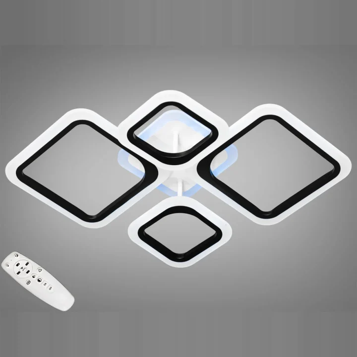 Люстра A8060/2+2BK LED 3color