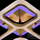 Люстра A8060/2+2G LED 3color d