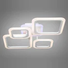 Люстра A8060/2+2WH LED 3color