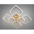 Люстра стельова LED Diasha A8060/4+4G 110W, золото, 59 см, димер, для дому та офісу Люстра стельова LED Diasha A8060/4+4G 110W, золото, 59 см, димер, для дому та офісу
