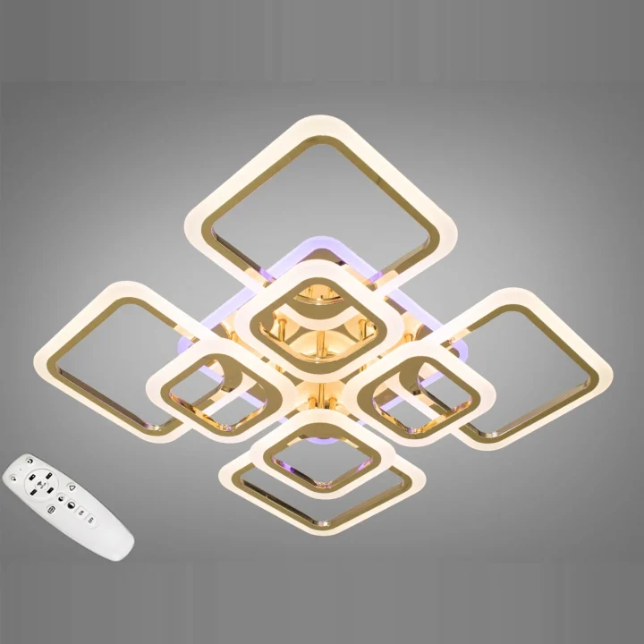 Люстра A8060/4+4G LED 3color d