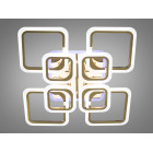 Люстра стельова LED Diasha A8060/4+4G, 145W, 3200K-6000K, золото, сучасний стиль для дому Люстра стельова LED Diasha A8060/4+4G, 145W, 3200K-6000K, золото, сучасний стиль для дому