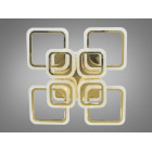Люстра стельова LED Diasha A8060/4+4G, 145W, 3200K-6000K, золото, сучасний стиль для дому Люстра стельова LED Diasha A8060/4+4G, 145W, 3200K-6000K, золото, сучасний стиль для дому