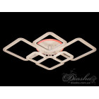 Люстра стельова LED Diasha A8160/6WH, 150W, 3200K-6000K, білий метал, акрил, сучасний стиль, з пультом, диммером Люстра стельова LED Diasha A8160/6WH, 150W, 3200K-6000K, білий метал, акрил, сучасний стиль, з пультом, диммером
