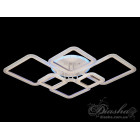 Люстра стельова LED Diasha A8160/6WH, 150W, 3200K-6000K, білий метал, акрил, сучасний стиль, з пультом, диммером Люстра стельова LED Diasha A8160/6WH, 150W, 3200K-6000K, білий метал, акрил, сучасний стиль, з пультом, диммером