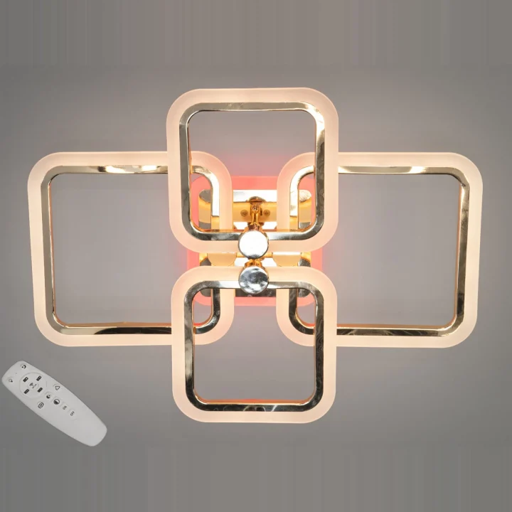 Люстра A8208/4G LED 3color dim