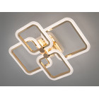 Люстра стельова LED Diasha A8208/4G, 70W, 3200K-6500K, чорний метал, сучасний стиль, з пультом, з диммером