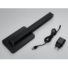 Настільна лампа LED Diasha A855BK wireless charge, 5W, чорний, сенсорна, регульована висота для робочого столу Настільна лампа LED Diasha A855BK wireless charge, 5W, чорний, сенсорна, регульована висота для робочого столу
