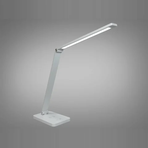 Настільна LED-лампа Diasha A855WH wireless charge, 5W, регульована висота 20–67 см, біла