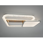 Люстра стельова LED з пультом Diasha A8819/600+400 золото 115 Вт 20 м2 Люстра стельова LED з пультом Diasha A8819/600+400 золото 115 Вт 20 м2