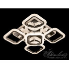 Люстра стельова LED Diasha AS8060/4+1HR, 60W, 3200K-6500K, хром, сучасний стиль з пультом та диммером Люстра стельова LED Diasha AS8060/4+1HR, 60W, 3200K-6500K, хром, сучасний стиль з пультом та диммером