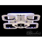 Люстра стельова LED Diasha AS8060/4+1HR, 60W, 3200K-6500K, хром, сучасний стиль з пультом та диммером Люстра стельова LED Diasha AS8060/4+1HR, 60W, 3200K-6500K, хром, сучасний стиль з пультом та диммером
