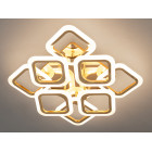 Люстра стельова LED Diasha AS8060/4+4G Dimmer, 80W, 4400 лм, золото, для вітальні, спальні, коридору Люстра стельова LED Diasha AS8060/4+4G Dimmer, 80W, 4400 лм, золото, для вітальні, спальні, коридору