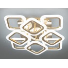 Люстра стельова LED Diasha AS8060/4+4G Dimmer, 80W, 4400 лм, золото, для вітальні, спальні, коридору Люстра стельова LED Diasha AS8060/4+4G Dimmer, 80W, 4400 лм, золото, для вітальні, спальні, коридору