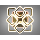 Світильник LED Diasha AS8060/4+4G, 110W, 3200K-6500K, золото, сучасний стиль для дому Світильник LED Diasha AS8060/4+4G, 110W, 3200K-6500K, золото, сучасний стиль для дому