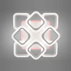 Люстра AS8060/4+4WH LED 3color