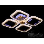 Люстра стельова LED Diasha AS8060/4G, 50W, 3200K-6500K, золото, сучасний стиль з пультом та диммером Люстра стельова LED Diasha AS8060/4G, 50W, 3200K-6500K, золото, сучасний стиль з пультом та диммером