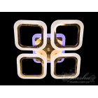 Люстра стельова LED Diasha AS8060/4G, 50W, 3200K-6500K, золото, сучасний стиль з пультом та диммером Люстра стельова LED Diasha AS8060/4G, 50W, 3200K-6500K, золото, сучасний стиль з пультом та диммером