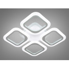 Люстра стельова LED Diasha AS8060/4WH, 50W, 3200K-6000K, білий метал, сучасний стиль для дитячої кімнати Люстра стельова LED Diasha AS8060/4WH, 50W, 3200K-6000K, білий метал, сучасний стиль для дитячої кімнати