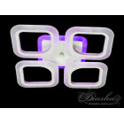Люстра стельова LED Diasha AS8060/4WH, 50W, 3200K-6000K, білий метал, сучасний стиль для дитячої кімнати Люстра стельова LED Diasha AS8060/4WH, 50W, 3200K-6000K, білий метал, сучасний стиль для дитячої кімнати