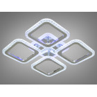 Стельова світлодіодна люстра з димером Diasha AS8170/4HR LED 3color 55W Стельова світлодіодна люстра з димером Diasha AS8170/4HR LED 3color 55W