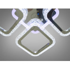 Стельова світлодіодна люстра з димером Diasha AS8170/4HR LED 3color 55W Стельова світлодіодна люстра з димером Diasha AS8170/4HR LED 3color 55W