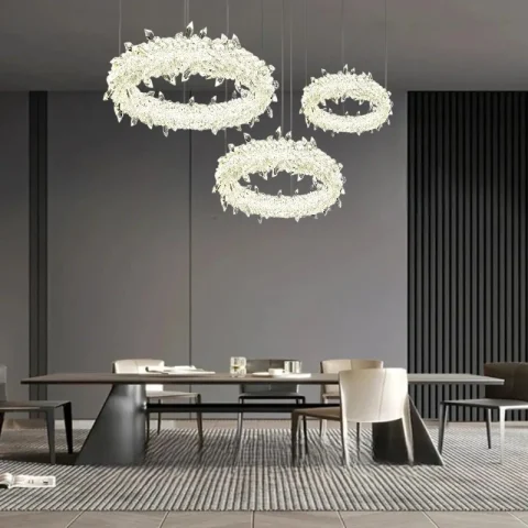 Підвісна кришталева LED-люстра Art 2053/3 Підвісна кришталева LED-люстра Art 2053/3