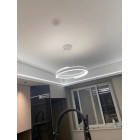 Стильна підвісна LED-люстра Art 2461/500+500WH Стильна підвісна LED-люстра Art 2461/500+500WH