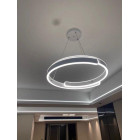 Стильна підвісна LED-люстра Art 2461/500+500WH Стильна підвісна LED-люстра Art 2461/500+500WH