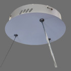 Стильна підвісна LED-люстра Art 2463/600 WH