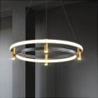 Підвісна LED-люстра Art 3016/600 BK+GD Підвісна LED-люстра Art 3016/600 BK+GD