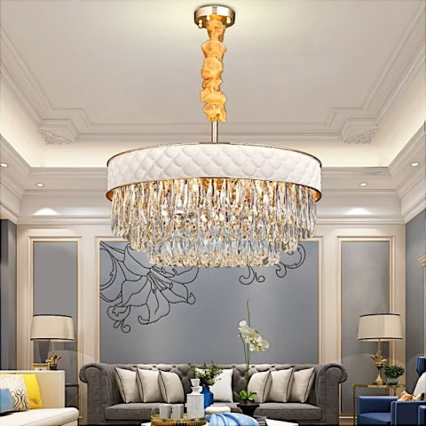 Красива кришталева люстра в спальню Art 88205/600WH