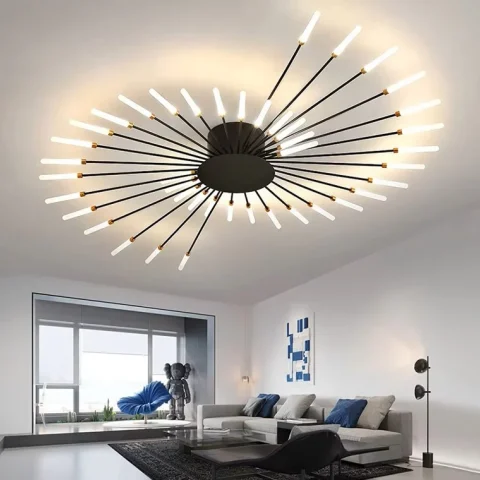 Стельова LED люстра Art BO-5251/42BK Стельова LED люстра Art BO-5251/42BK