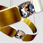 Led люстра кільця Art BX5001/40+60+80 GD