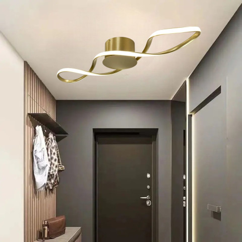 Підвісна LED-люстра Art MX240513/80GD