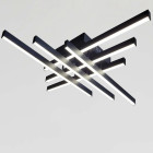 Стельова LED-люстра Art YDH220505-6 BK Стельова LED-люстра Art YDH220505-6 BK