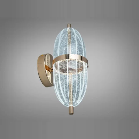 Настінне бра LED Diasha B1759 золото 6 Вт овальна форма