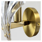 Настінне бра Artlight B1833GDWALL, 1 лампа E14, латунь і прозоре скло Настінне бра Artlight B1833GDWALL, 1 лампа E14, латунь і прозоре скло