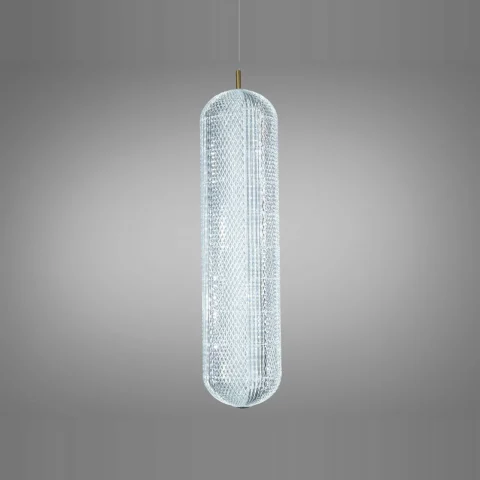 Світильник підвісний LED Diasha D221204/1 L600 золото, 17 Вт