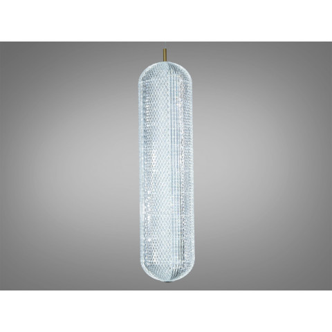 Світильник підвісний LED Diasha D221204/1 L600 золото 17 Вт до 3 м2