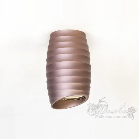 Накладний точковий світильник Diasha D70BR Bronza (40W, G5.3, MR16) бронза, висота 11.5 см, IP20