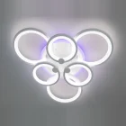 Люстра D8022/3+3WH LED 3color