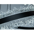 LED-люстра для вітальні Diasha D8751-600+400BK, чорна, 140W, 7700 lm