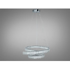 Люстра кришталева підвісна LED Diasha D8879/500CH, хром, Ø52 см, 92 W, пульт Люстра кришталева підвісна LED Diasha D8879/500CH, хром, Ø52 см, 92 W, пульт