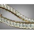 Підвісна LED-люстра Diasha D8947/1200-2FGD для вітальні, кухні-студії та спальні, хвиля, пульт, 85 W, 116 см, 15-25m2 Підвісна LED-люстра Diasha D8947/1200-2FGD для вітальні, кухні-студії та спальні, хвиля, пульт, 85 W, 116 см, 15-25m2