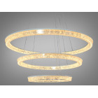 Підвісна LED люстра Diasha D9711/800+600+400WH біла, 148 W, з пультом, освітлення до 30 м2 Підвісна LED люстра Diasha D9711/800+600+400WH біла, 148 W, з пультом, освітлення до 30 м2