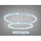 Підвісна LED люстра Diasha D9711/800+600+400WH біла, 148 W, з пультом, освітлення до 30 м2 Підвісна LED люстра Diasha D9711/800+600+400WH біла, 148 W, з пультом, освітлення до 30 м2