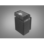 Фасадний світильник Diasha DF-2124BK E27, настінний, IP67, 16 см, для підсвічування стін і колон, для кафе та вулиці Фасадний світильник Diasha DF-2124BK E27, настінний, IP67, 16 см, для підсвічування стін і колон, для кафе та вулиці