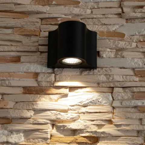Настінний LED світильник Diasha DFB-2071BK, 3W, 165 лм, Loft стиль (підсвічування фасадів) Настінний LED світильник Diasha DFB-2071BK, 3W, 165 лм, Loft стиль (підсвічування фасадів)